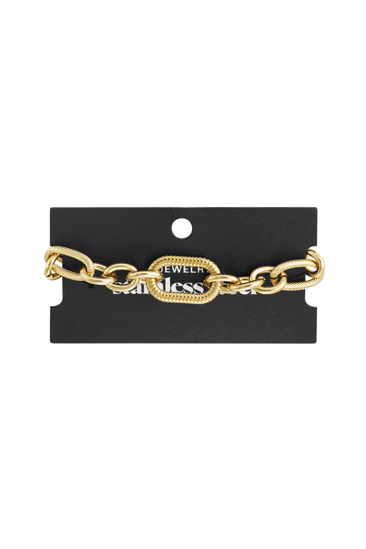 bold link chain armband