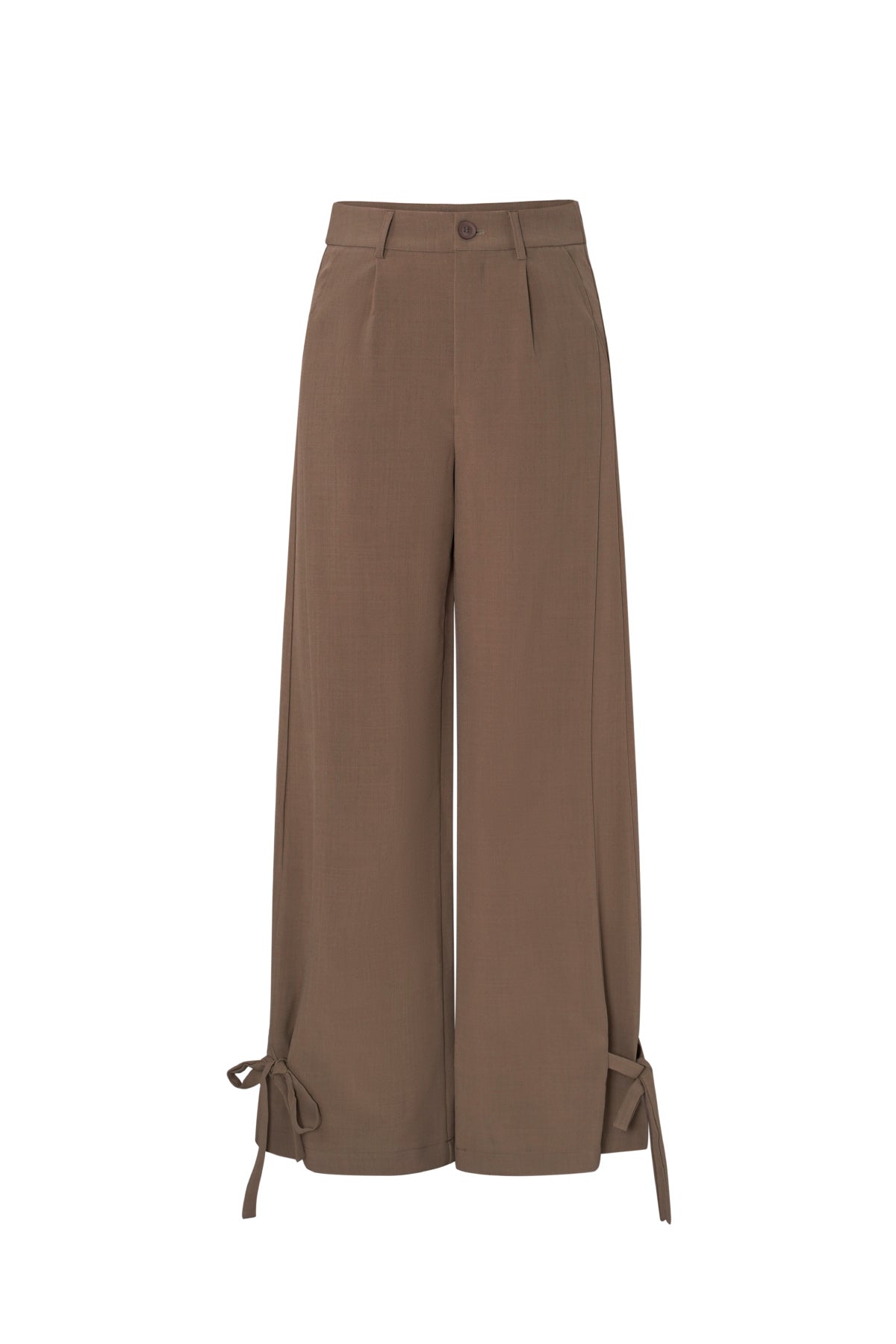 Broek met strikjes