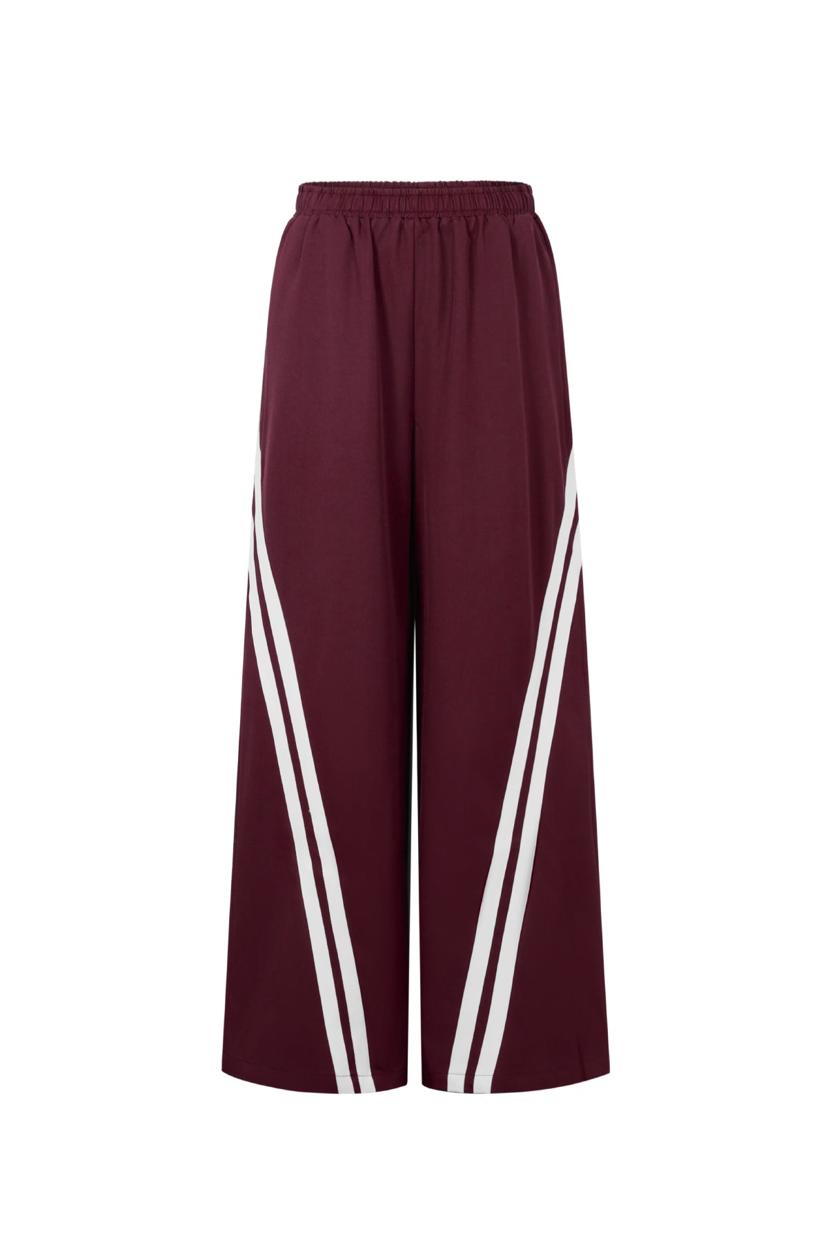 Dsmes Wideleg jogginsbroek met zijstrepen
