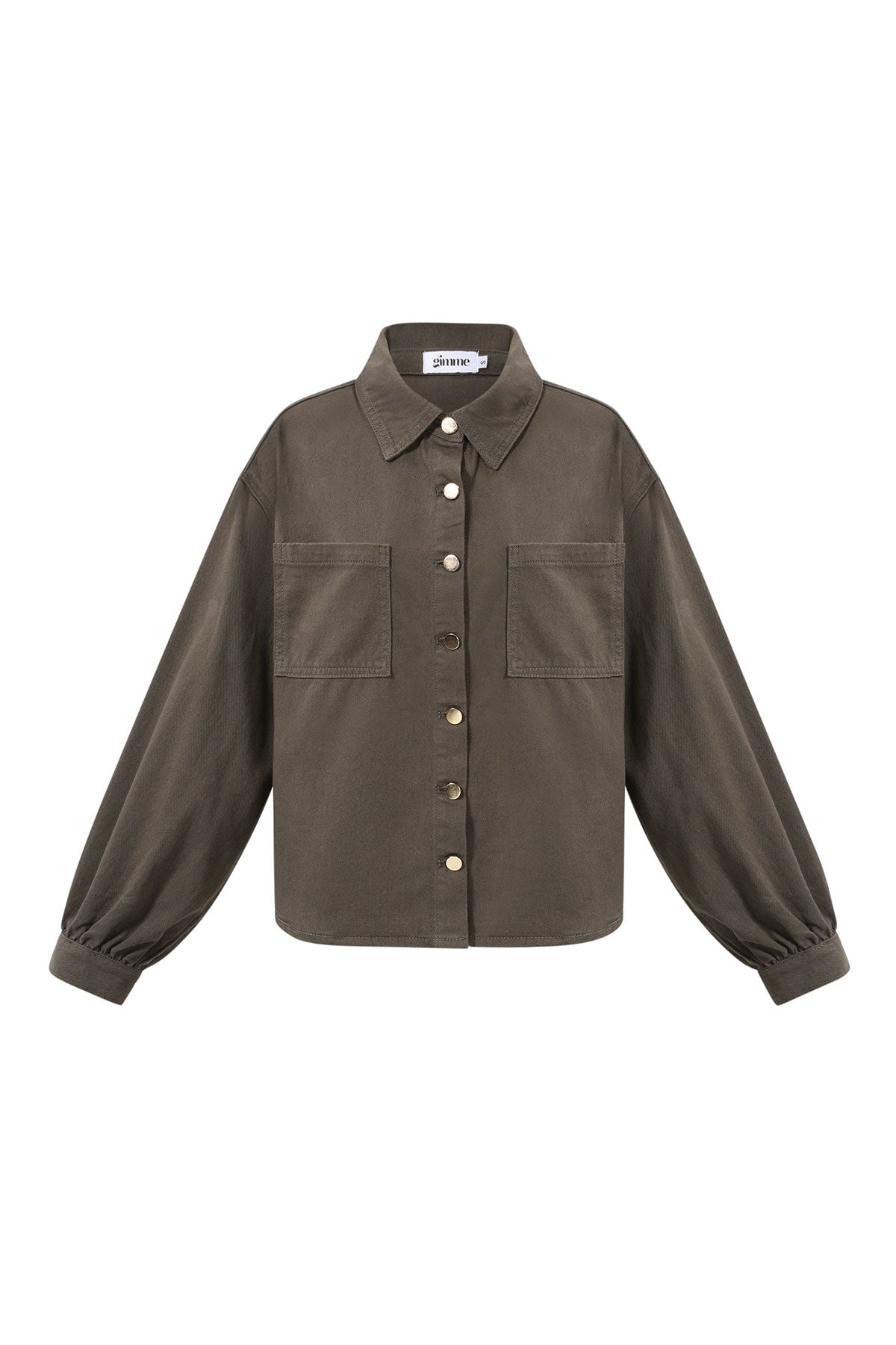 Bruine denim jacket