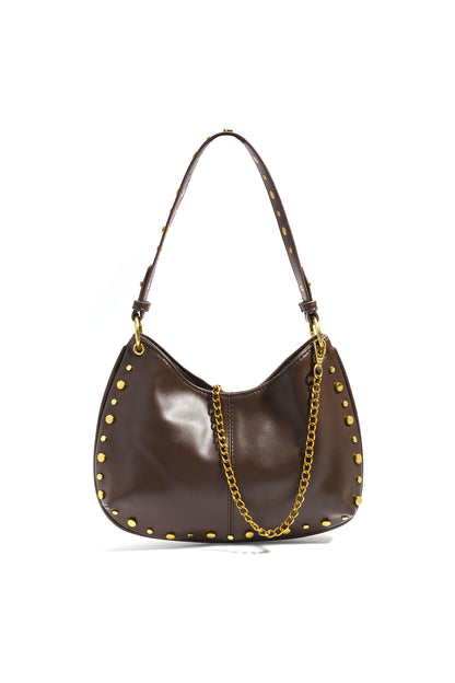 Schoudertassen Rivet Casual PU Dagelijkse Accessoires
