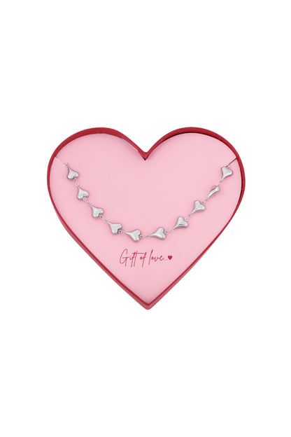 gift of love stainless steel chain van liefde