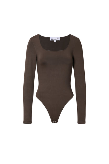 Nylon Shapewear Bodysuit Effen kleur Basic All Fit Kleding