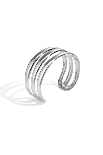 Armbanden van roestvrij staal, casual, dagelijks, eenvoudig, serie, damessieraden
