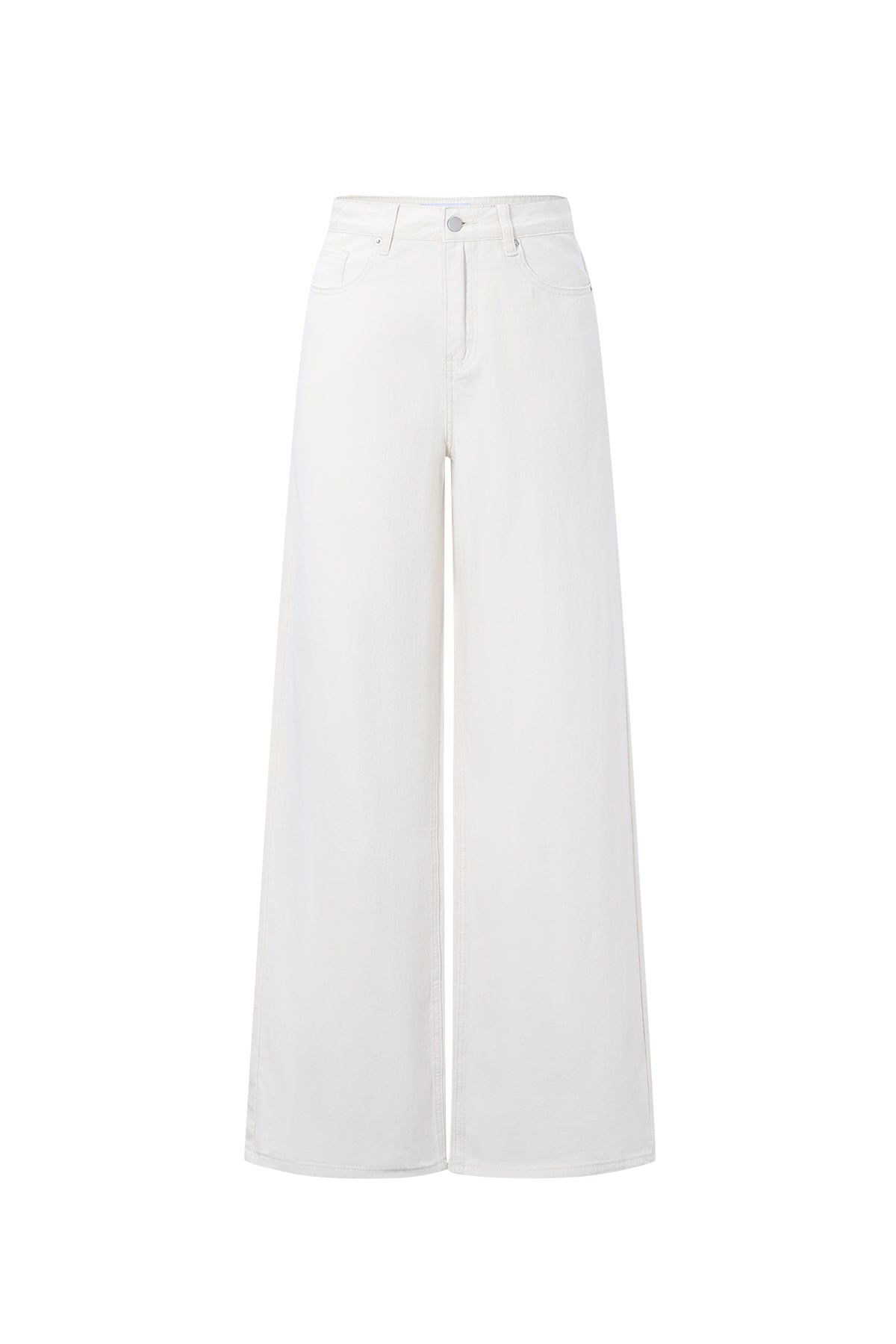 Wide Leg Jeans dames - off-white 