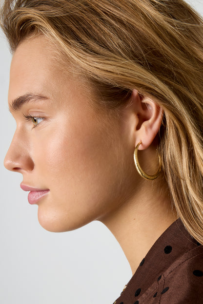 Classic gouden Hoops