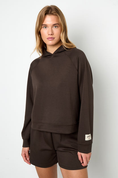 Dames Relaxt fit hoodie met capuchon
