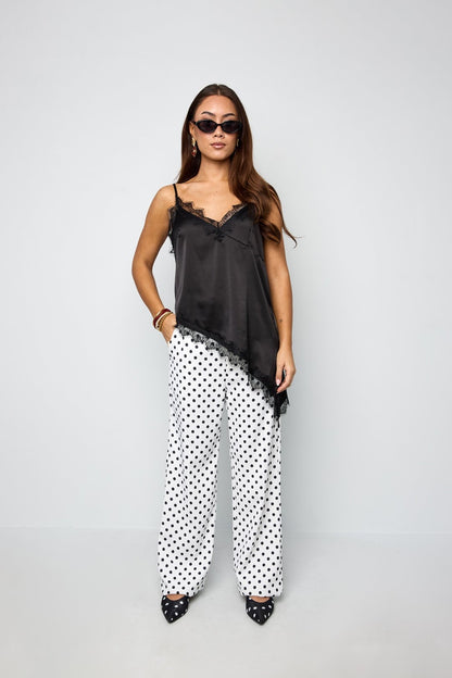 Polkadot rechte broek