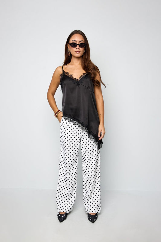 Polkadot rechte broek