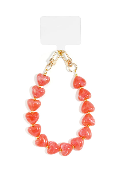 Telefoonsnoeren Hart Casual Acryl Dagelijkse Accessoires