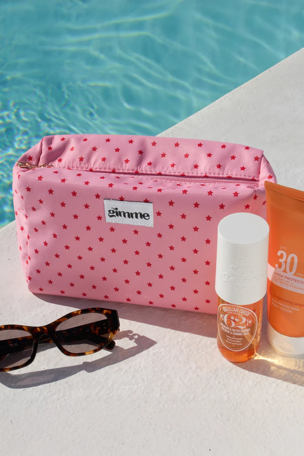Make-up tas met sterretjes