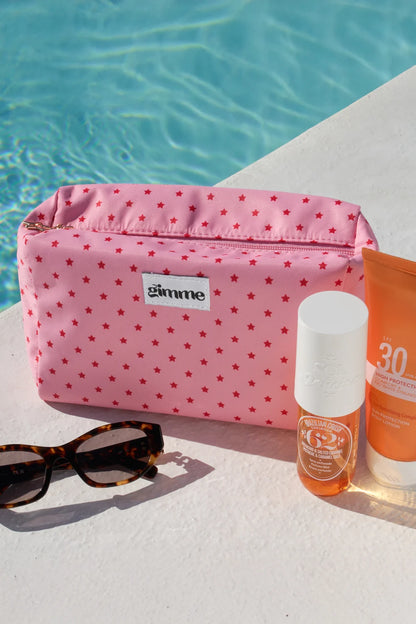 Make-up tas met sterretjes