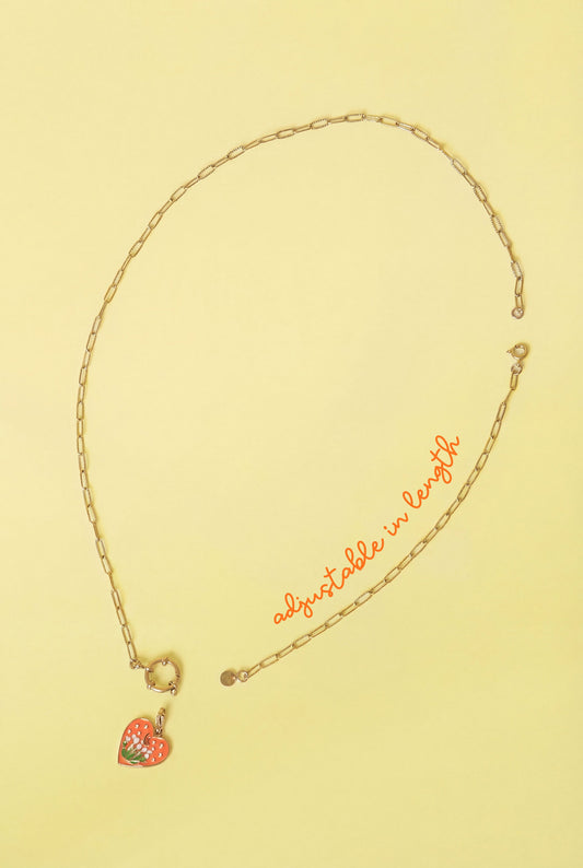 2-in-1 ketting en armband met ovale schakels