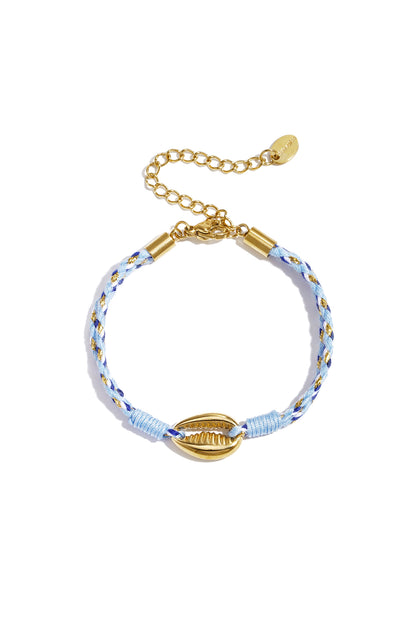 Armbanden met touwbedeltjes, bloemenmotief, casual, vakantie/strand, romantische serie, damessieraden