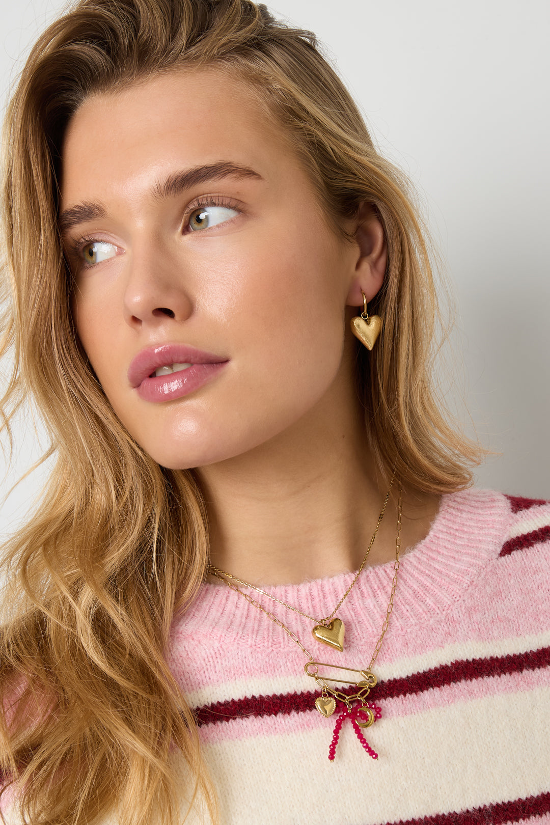 Hangerkettingen Hart Casual Dagelijks Eenvoudig Serie Damessieraden