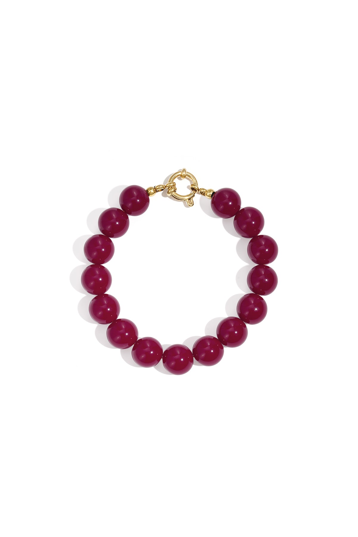 Hars kralen armbanden kralen DIY Dagelijkse eenvoudige serie Dames sieraden-12mm