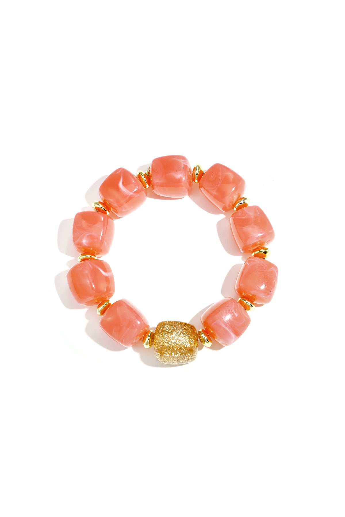 Acryl kralenarmbanden, casual, dagelijkse, romantische serie, damessieraden