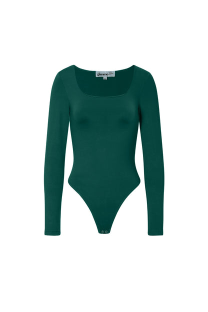 Nylon Shapewear Bodysuit Effen kleur Basic All Fit Kleding