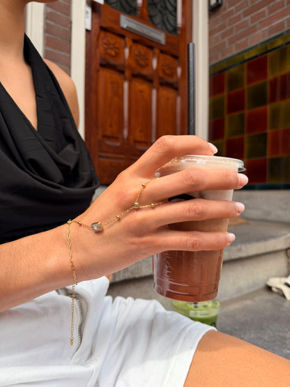 Crystal Glow hand chain