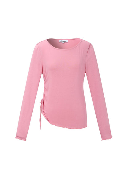 Golden hour ruched top
