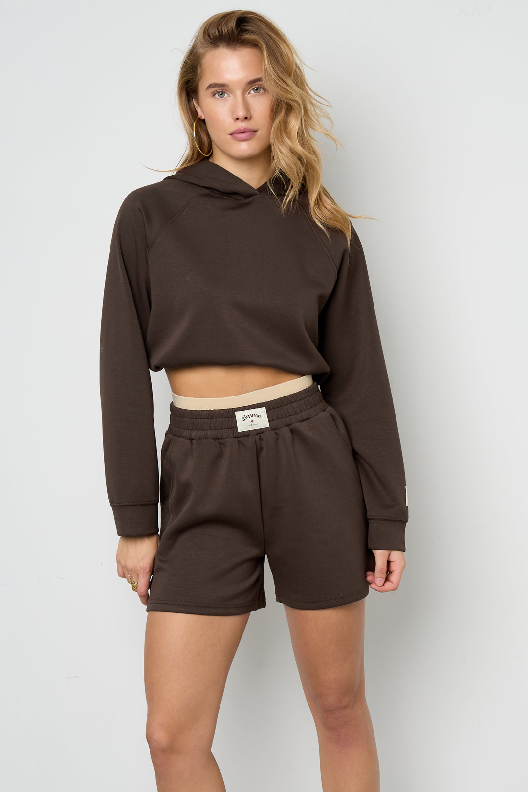 Relaxt fit hoodie met capuchon