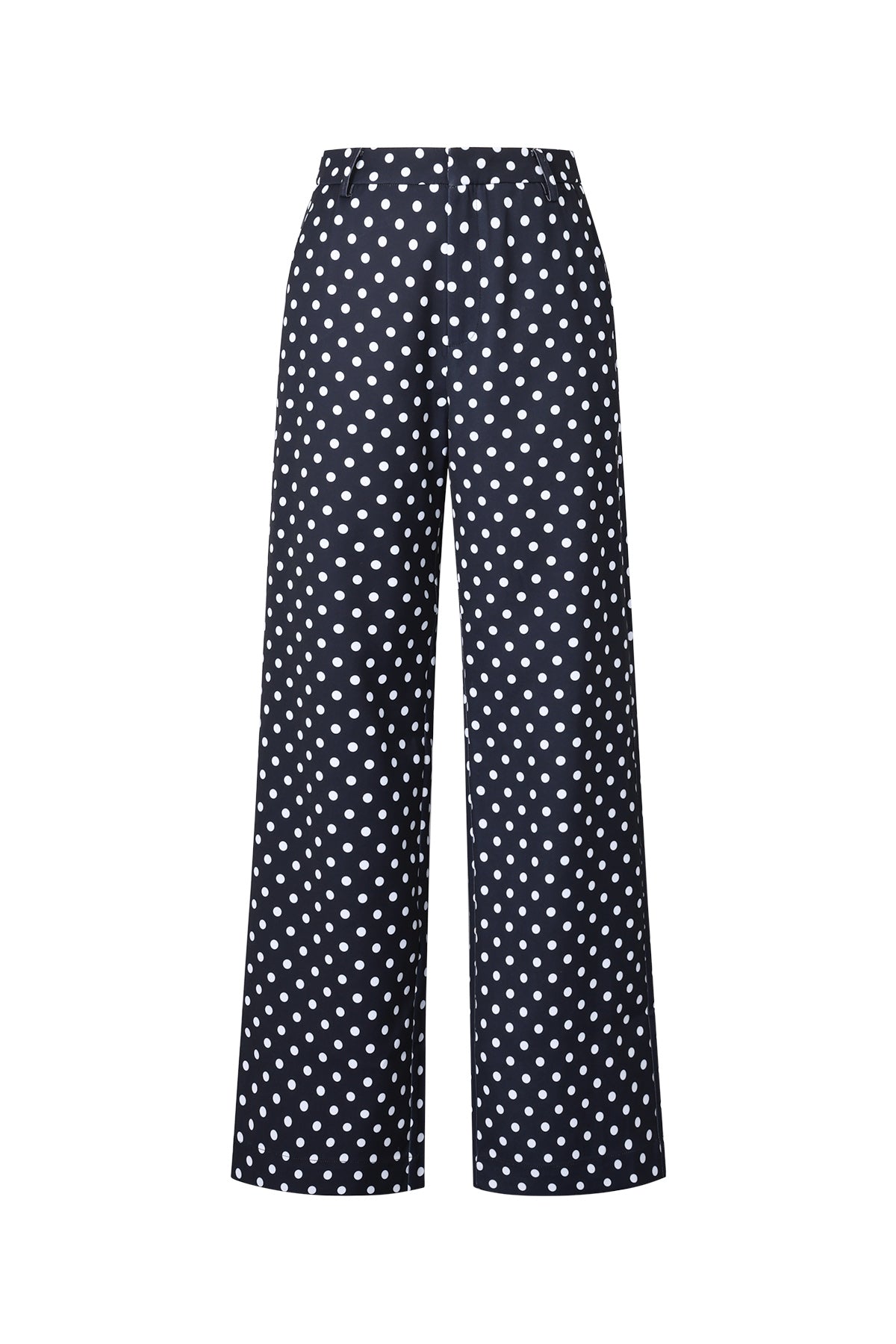 Dames Polka Dot rechte broek