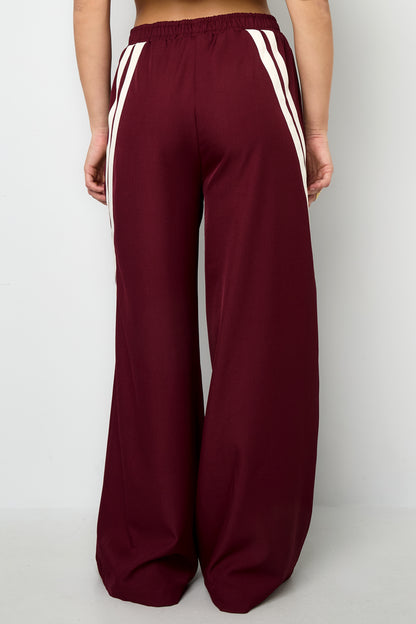 De Jacky gestreepte broek