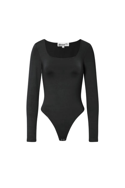 Nylon Shapewear Bodysuit Effen kleur Basic All Fit Kleding