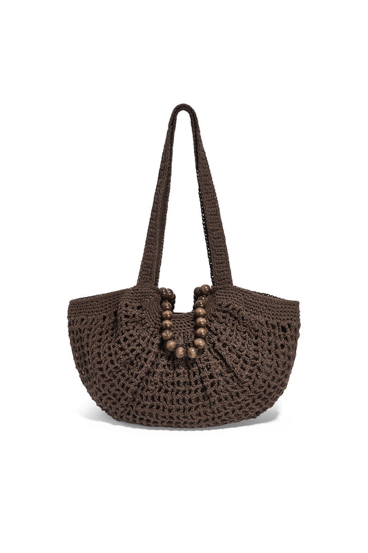 Isla crochet strandtas
