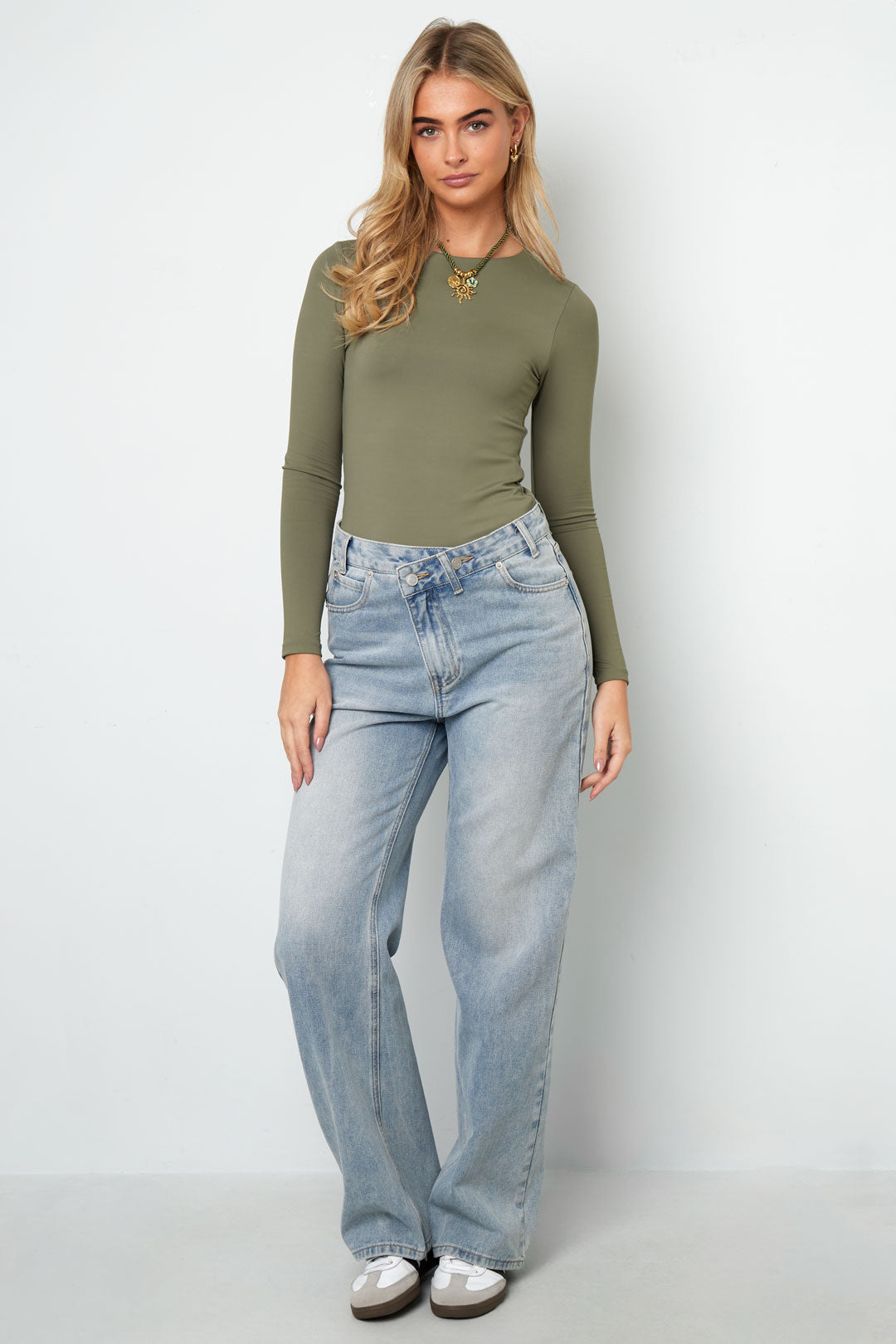 Nylon Shapewear Bodysuit Effen kleur Basic All Fit Kleding