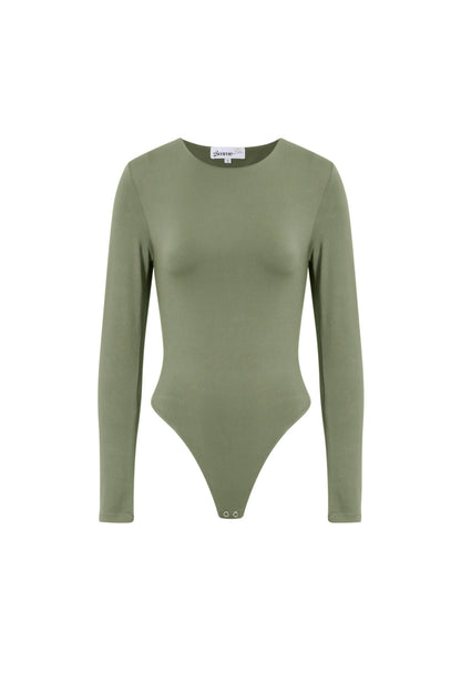 Nylon Shapewear Bodysuit Effen kleur Basic All Fit Kleding