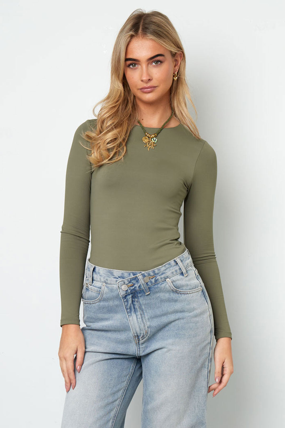 Nylon Shapewear Bodysuit Effen kleur Basic All Fit Kleding