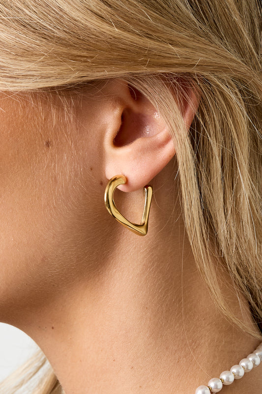 Creolen Hart Simple Daily Simple Serie Dames sieraden