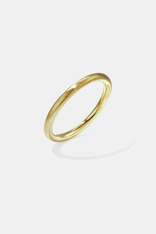 Gouden Minimalistische bangle armband 8 mm van Lumé 