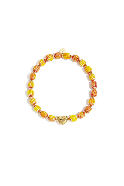 Armbanden met kralen van roestvrij staal, Sweet Daily Romantic-serie, damessieraden