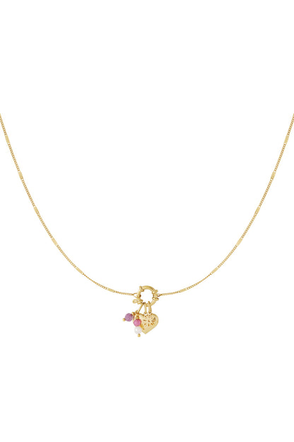 Mini hartje DIY ketting