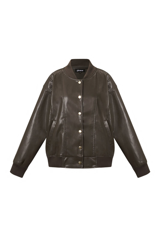 Polyestervezel (polyester) Jassen & Mantels Effen kleuren Straat Herfst/Winterkleding