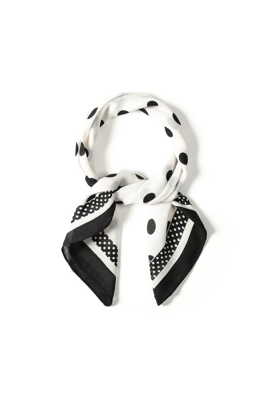 Zomersjaals met stippen, casual, polyester, dagelijkse accessoires