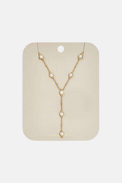 Roestvrijstalen hangerkettingen met geometrische vorm, casual, alledaagse, eenvoudige serie, dames sieraden