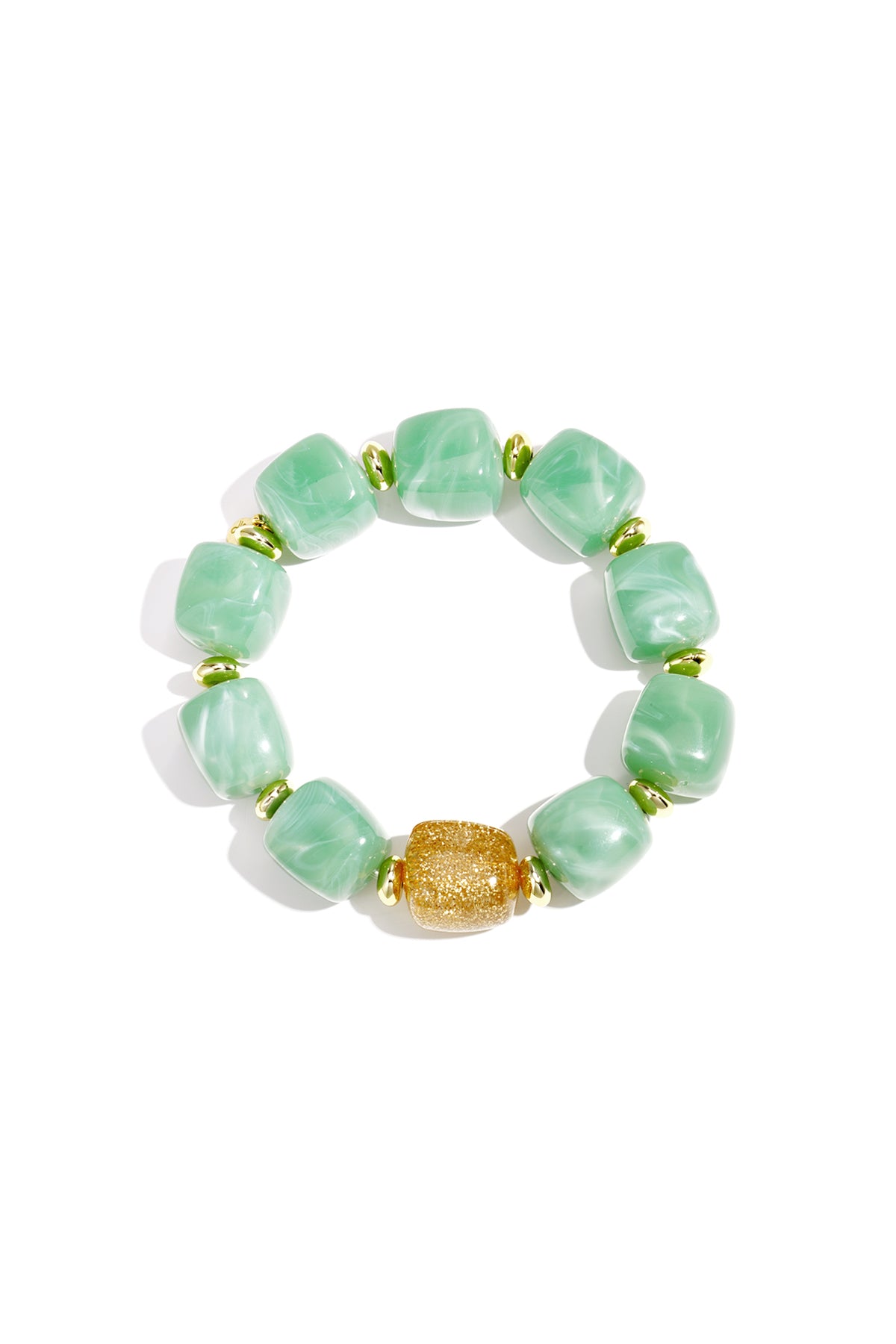Acryl kralenarmbanden, casual, dagelijkse, romantische serie, damessieraden